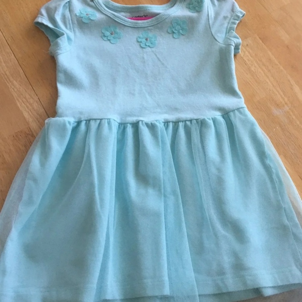 Carter’s blue tutu dress